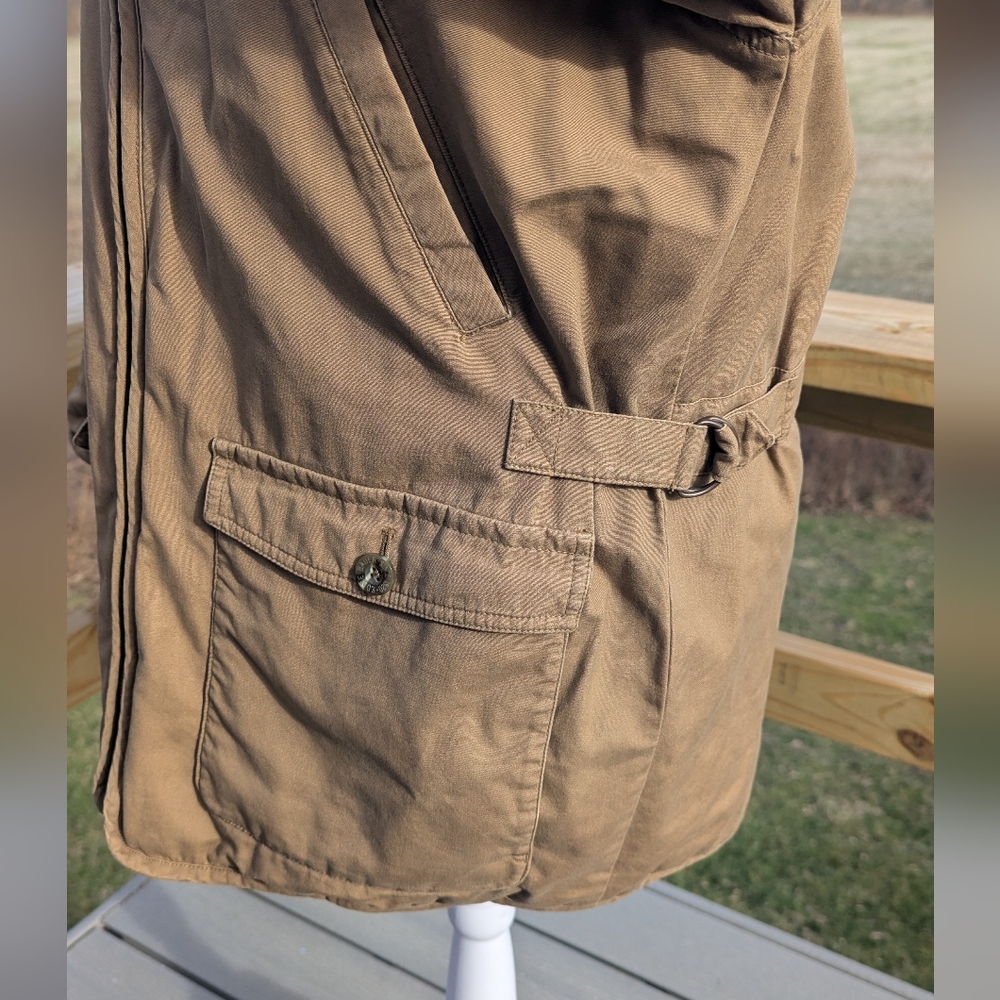 Eddie Bauer Goose Down Winter Barn Coat Women's Small - Picture 4 of 16